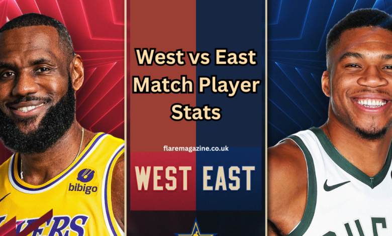 west vs east match player stats